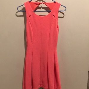 Coral A-line Elle dress